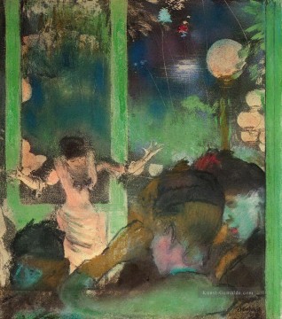 Edgar Degas Werke - im Café des Ambassadeurs Edgar Degas